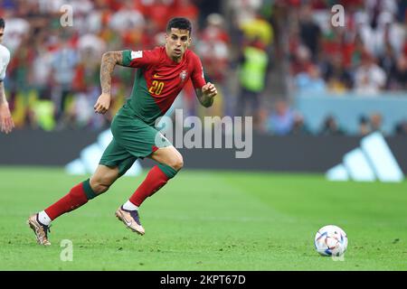 Joao Cancelo during the FIFA World Cup, Qatar. , . in Lusail City, Qatar. (Photo by Pawel Andrachiewicz/PressFocus/Sipa USA) Credit: Sipa USA/Alamy Live News Stock Photo