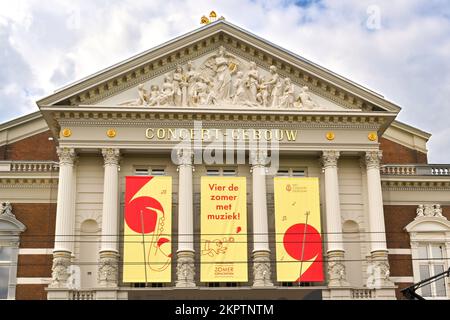 Amsterdam, Netherlands - August 2022: Exterior View Of The Famous ...