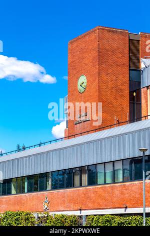 1970s style Hertsmere Civic Offices building, home to Hertsmere Borough ...