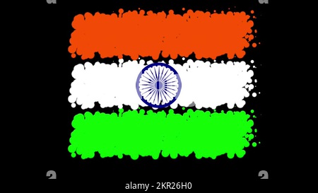 Indian flag abstract Stock Videos & Footage - HD and 4K Video Clips - Alamy