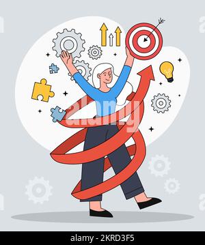 Concept of competence Stock Vector