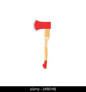 Lumberjack or woodcutter axe clipart vector. Stock Vector