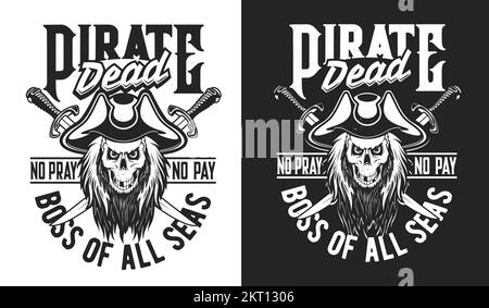 Premium Vector  Pirate t-shirt print of sailing sport club