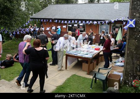 Combat Stress Summer Fete at Hollybush House, East Ayrshire, Scotland, UK Stock Photo