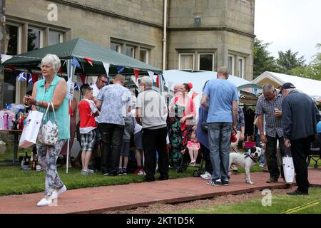 Combat Stress Summer Fete at Hollybush House, East Ayrshire, Scotland, UK Stock Photo