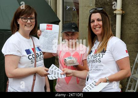 Combat Stress Summer Fete at Hollybush House, East Ayrshire, Scotland, UK Stock Photo