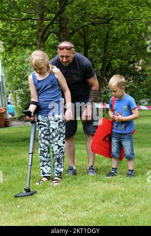 Combat Stress Summer Fete at Hollybush House, East Ayrshire, Scotland, UK Stock Photo