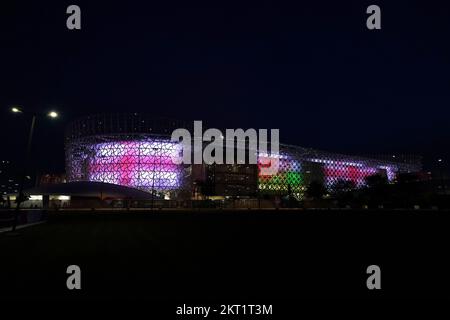 A general view of the stadium ahead of the FIFA World Cup Group B match at the Ahmed bin Ali Stadium, Al Rayyan, Qatar. Picture date: Tuesday November 29, 2022. Stock Photo