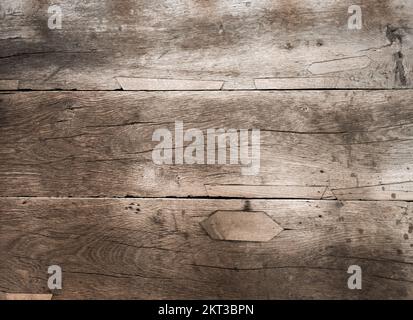 Old wooden background made of planks Stock Photo