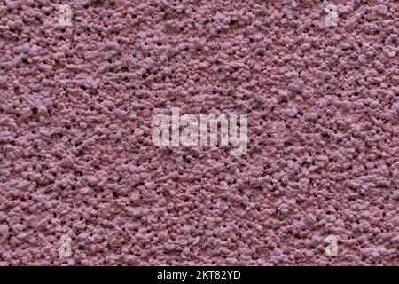 Abstract pink painted textured wall background, full frame Stock Photo