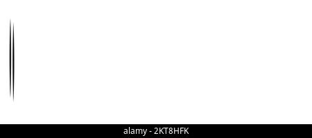 Set the speed lines frame in the shape of a circle. Black thick speed lines on a white background. Vector illustration Stock Vector