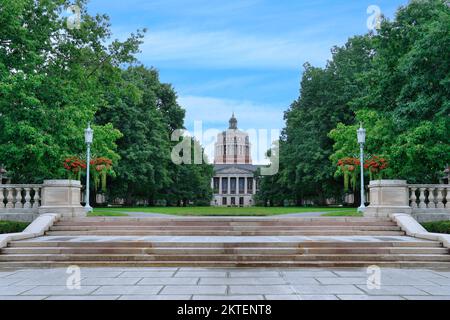Rush Rhees Library Rochester Rush Rhees library at the University of Rochester, NY Stock Photo - Alamy