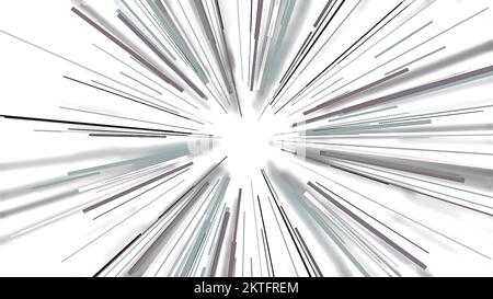 Rotating rays in circle. Motion. Animation with simple rotating circle ...