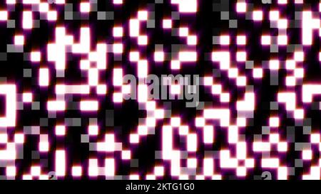 Flashing blocks. Computer generated 3d render Stock Photo