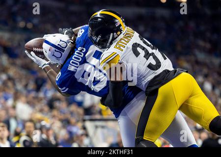 Oct 9th, 2022: Gabe Davis #13 touchdown over Minkah Fitzpatrick