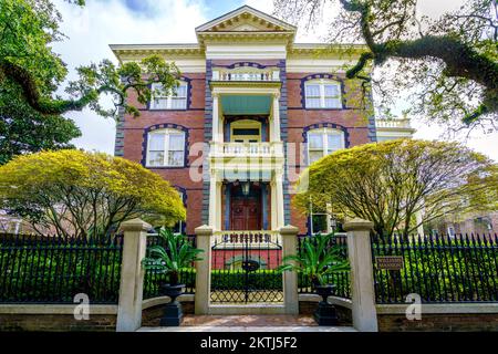 Historic Williams Mansion Charleston, South Carolina, United States of America Stock Photo