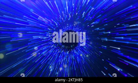 Red and blue background . Motion . Bright animation with white lines that move in different directions and glow with different colors. High quality 4k Stock Photo