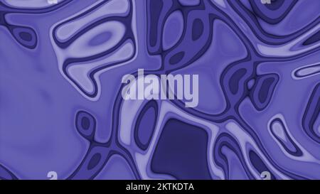 Colorful liquid stains randomly moving. Design. Colorful gasoline stains, spinning shapes Stock Photo