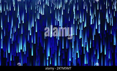 3d rendering Abstract digital background Light and stripes moving