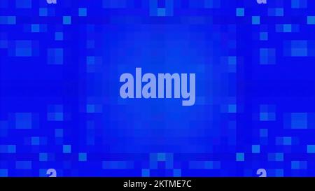 Abstract glitch effect on a colorful screen. Motion. Old fashioned retro tv monitor Stock Photo