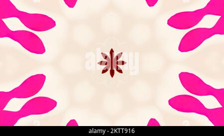 Pink and green background. Design.Bright alternating patterns in animation that move in different directions. High quality 4k footage Stock Photo
