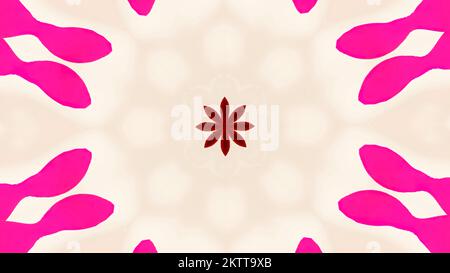 Pink and green background. Design.Bright alternating patterns in animation that move in different directions. High quality 4k footage Stock Photo