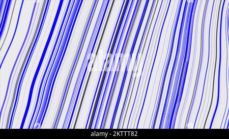 White background. Motion.The blue and red paint in the animation sways in different directions with rapid movements. High quality 4k footage Stock Photo