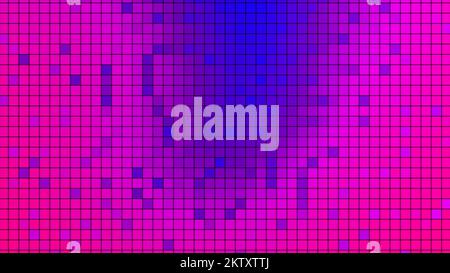 Abstract glitch effect on a colorful screen. Motion. Old fashioned retro tv monitor Stock Photo