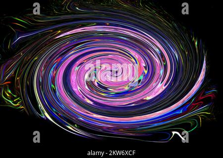Abstract swirling purple multicolored background. Stock Photo