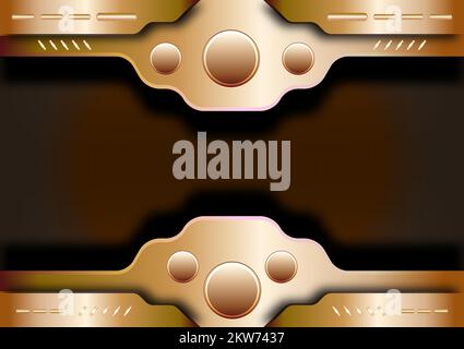 Season Christmas festival futuristic technology network online monitor frame abstract background template vector illustration Stock Vector