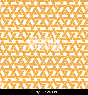 Yellow Orange Triangle Pattern Background Vector Illustration Stock Vector