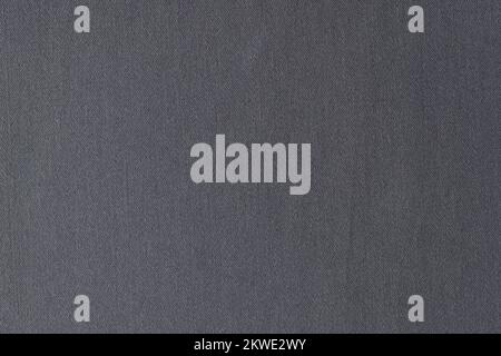 Gray fabric pattern or background, cotton textile. Stock Photo