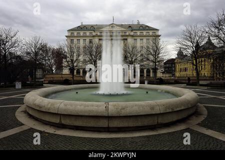 04.01.2014., Zagreb,Croatia  - The Esplanade Zagreb Hotel is a historic luxury hotel in Zagreb. It was built in 1925 to provide accommodation for passengers of the famous Orient Express train, which traveled between Paris and Istanbul Photo: Davor Puklavec/PIXSELL Stock Photo