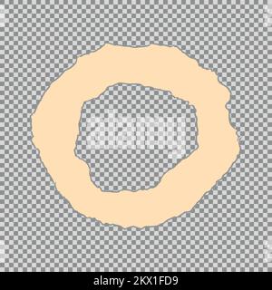 Tore off a piece of colored paper. Vector paper design template. Vector Stock Vector