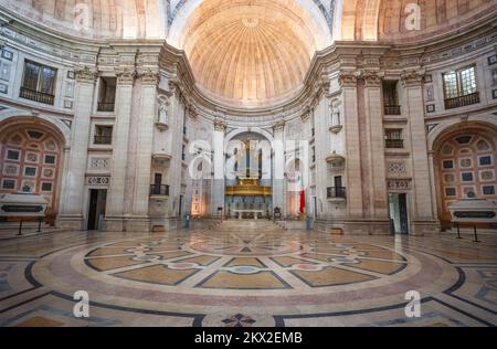 National Pantheon Interior - Lisbon, Portugal Stock Photo