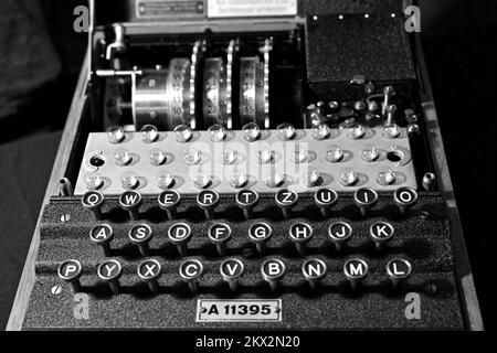 German WWII coding machine found on