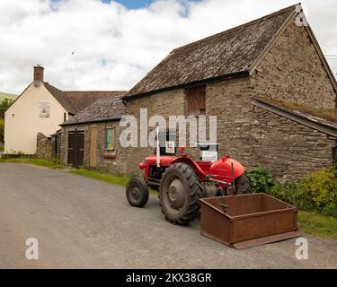 Massey Ferguson 35 Tractor Stock Photo