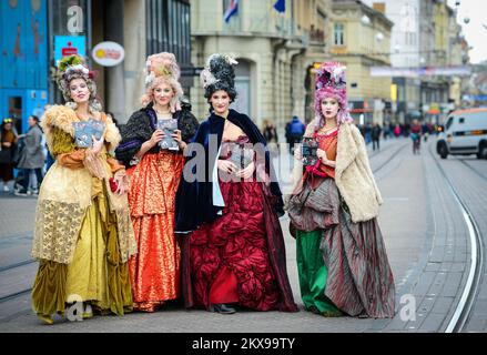 17.11.2018., Zagreb, Croatia - Actress of Gavella Theater Natalija ...