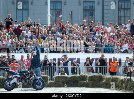 14.09.2019., Zagreb - Red Bull Soapbox race held in Zagreb city centre. Red Bull Soapbox Race is an international event in which amateur drivers race homemade soapbox vehicles. Photo: Sanjin Strukic/PIXSELL Stock Photo