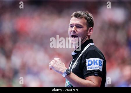 18.01.2020., Austria, Vienna, Wiener Stadthalle - European Handball Championship, Group I, Round 2, Croatia - Germany. German coach Christian Prokop. Photo: Luka Stanzl/PIXSELL Stock Photo