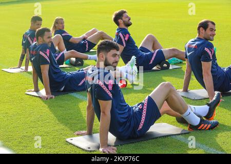 Josko Gvardiol Of Croatia During The Training Session At Training josko-gvardiol-of-croatia-during-the-training-session-at-training