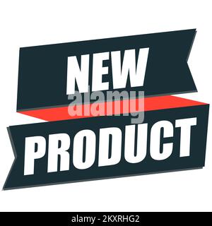 New product label tag sign. Vector Stock Vector