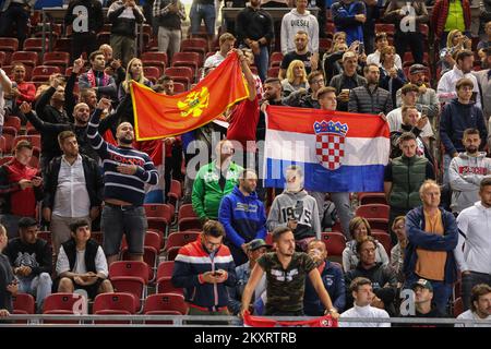 Croatian Filip Hrgovic after the boxing event "Battle of the Giants" at