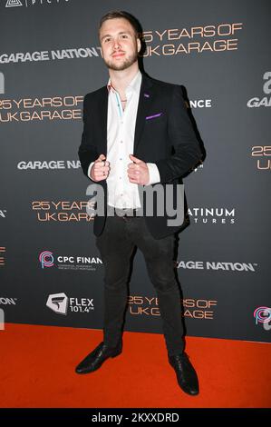 Vue, London, UK. 30th November 2022. Ray Hurley attends the 25 Years of UK Garage - UK Premiere. Credit: See Li/Picture Capital/Alamy Live News Stock Photo