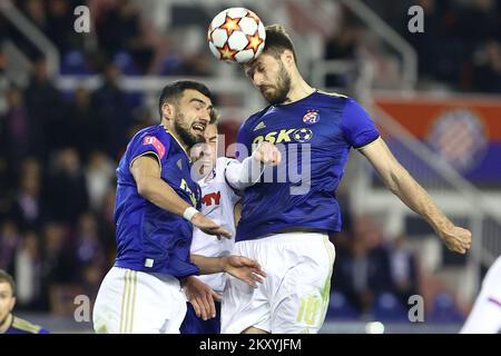 Bruno Petkovic of Dinamo Zagreb during the HT First League match between  HNK Hajduk Split and GNK Dinamo Zagreb at the Poljud Stadium on March 12,  2022 in Split, Croatia. Photo: Miroslav