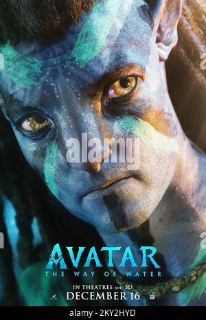 Avatar The Way Of Water Aka Avatar Character Poster Tuktirey Aka Tuk Voice Trinity Jo