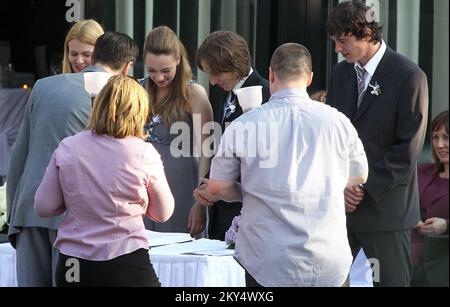 EXCLUSIVE: Tottenham's Luka Modric marries his pregnant girlfriend
