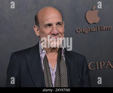 Los Angeles, United States. 30th Nov, 2022. Cast member Paul Ben-Victor attends the premiere of Apple Original Film's historical action film 'Emancipation' at the Regency Village Theatre in the Westwood section of Los Angeles on Wednesday, November 30, 2022. Storyline: After being whipped nearly to death, an enslaved man named Peter escapes from a Louisiana plantation, outwitting cold-blooded hunters, as he makes his way North, where he joins the Union Army. Photo by Jim Ruymen/UPI Credit: UPI/Alamy Live News Stock Photo