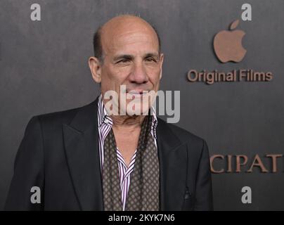 Los Angeles, United States. 30th Nov, 2022. Cast member Paul Ben-Victor attends the premiere of Apple Original Film's historical action film 'Emancipation' at the Regency Village Theatre in the Westwood section of Los Angeles on Wednesday, November 30, 2022. Storyline: After being whipped nearly to death, an enslaved man named Peter escapes from a Louisiana plantation, outwitting cold-blooded hunters, as he makes his way North, where he joins the Union Army. Photo by Jim Ruymen/UPI Credit: UPI/Alamy Live News Stock Photo