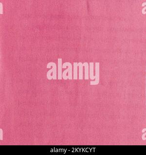 Used newspaper texture grange effect. Textured pink paper sheet Stock Photo